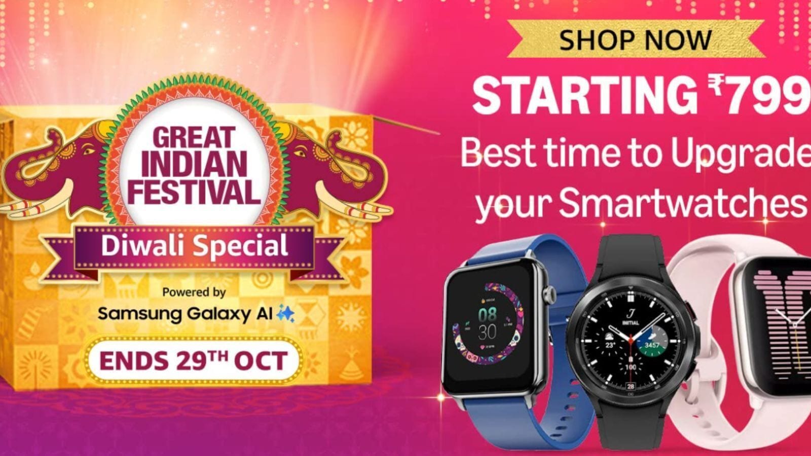 Tech News: Amazon’s Diwali smartwatch sale ends soon! Don’t miss massive deals across all price ranges!