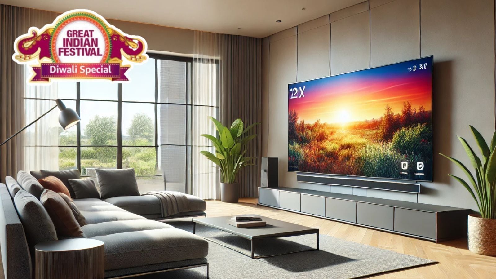 Amazon’s Diwali Sale: Score over 50% off on Samsung, Sony, and LG TVs during the Great Indian Festival!